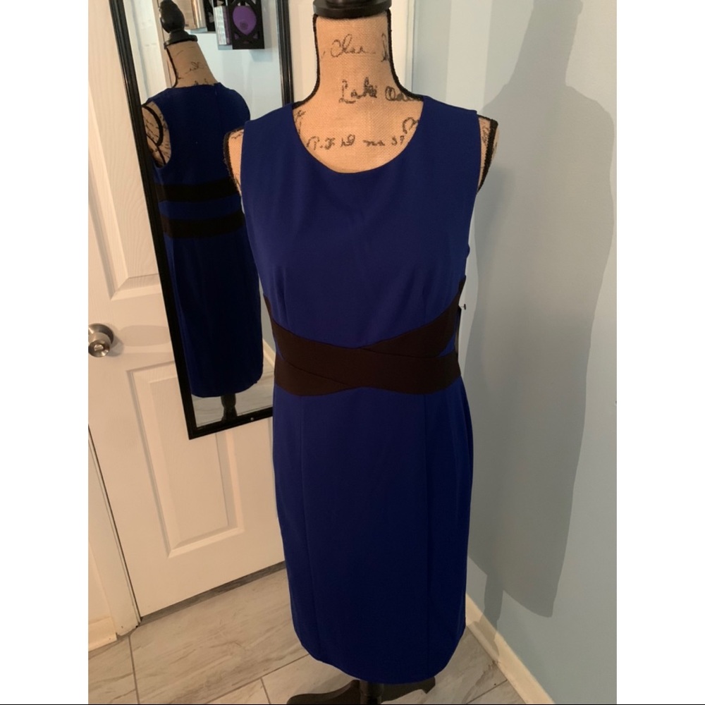 Blue dress